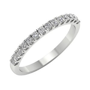il_1588xN.1669712076_1qbt.jpg I1 E 0.45 Ct Natural Round Diamond Engagement Ring for Chritmas 14K Solid White Gold/Yellow Gold/Rose Gold With Authenticate Certificate