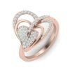 il_1588xN.1669780250_amke.jpg Heart Shape SI1 F 0.40Ct Real Diamond Wedding Christmas Gift Ring 14Kt White Gold/Yellow Gold/Rose Gold with Authenticate Certificate