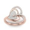 il_1588xN.1669780252_3d7p.jpg Heart Shape SI1 F 0.40Ct Real Diamond Wedding Christmas Gift Ring 14Kt White Gold/Yellow Gold/Rose Gold with Authenticate Certificate
