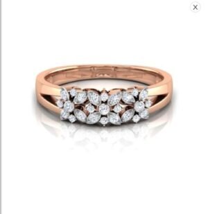 il_1588xN.1676406020_n5bo.jpg 3 Flower Set SI F-G 0.13Ct Real Diamond Wedding Christmas Gift Ring 14Kt White Gold/Yellow Gold/Rose Gold with Authenticate Certificate