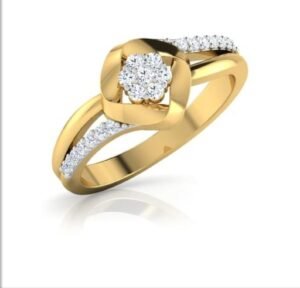 il_1588xN.1727521779_2mny.jpg Single Flower SI F-G 0.16Ct Real Diamond Wedding Christmas Gift Ring 14Kt White Gold/Yellow Gold/Rose Gold with Authenticate Certificate