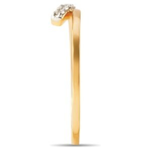 Delicate SI H 0.10Ct Round Real Diamond/Lab Grown Diamond 14Kt White Gold/Rose Gold/ Yellow Gold Anniversary/Wedding Ring With Certificate