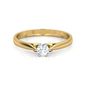 il_1588xN.2036091543_sk2z.jpg Amazing Solitaire Ring Studded With SI1 F-G 0.20 Ct Lab Grown Certified Diamond Made in 14Kt White Gold/Yellow Gold/Rose Gold