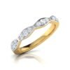 il_1588xN.2152774758_jy7r.jpg KISS Diamond Band SI1 H 0.15 Ct Round Cut Diamond Ring For Valantine Day Special 14K Solid Yellow Gold Authenticate Certificate