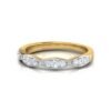 il_1588xN.2152774766_bz52.jpg KISS Diamond Band SI1 H 0.15 Ct Round Cut Diamond Ring For Valantine Day Special 14K Solid Yellow Gold Authenticate Certificate