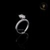 il_1588xN.5640516161_vhjd.jpg Pear Brilliant Cut Lab Grown Diamond Ring 1 CT - 3 CT Solitaire Engagement Ring D/VVS Lab Grown Diamond Wedding Ring for Her