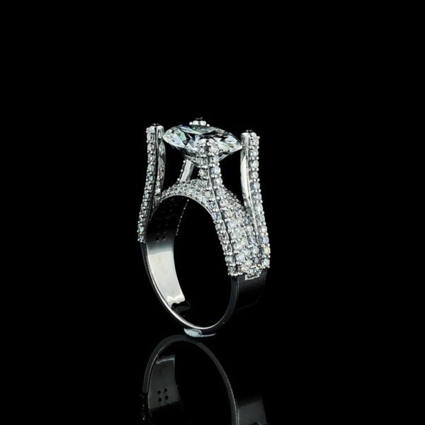 il_1588xN.5659460807_aaav.jpg Oval Beauty Solitaire Ring For Women's Made in 18/14/10 kt Gold Studded With IGI Certified Lab Grown Diamond For Bridal And Anniversary Gift