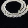 il_1588xN.6093649049_ervr.jpg Iced Out 8 mm Miami Cuban Link Chain Made In 925 Sterling Silver Embellished With Shinny Moissanite Diamonds Available In Different Inches