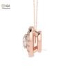 il_1588xN.6106397572_klwd.jpg Cushion Square Pendant For Women's in 18KT Gold Studded With VVS Lab Grown Certified Diamond, Delicate Pendant, Anniversary/Birthday Gift