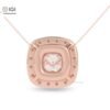 il_1588xN.6154491715_2hv2.jpg Cushion Square Pendant For Women's in 18KT Gold Studded With VVS Lab Grown Certified Diamond, Delicate Pendant, Anniversary/Birthday Gift