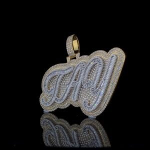 il_1588xN.6262765059_6f51.jpg Iced Out Customized Name Pendant Made In 925 Sterling Silver Embellished With Shinny Moissanite Diamonds For Birthday And Memorial Gift