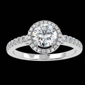 il_1588xN.6294285260_dgcf.jpg Solitaire Diamond Ring Made In 18/14/10 KT Gold Embellished With Certified Lab Diamonds For Wedding And Anniversary Gift For Special Person