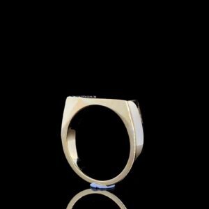 il_1588xN.6312054278_fkf4.jpg Men's Delicate Diamond Ring Made In 18 / 14 / 10 KT Gold Embellished With Certified Lab Diamonds For Anniversary And Wedding Gift For Him