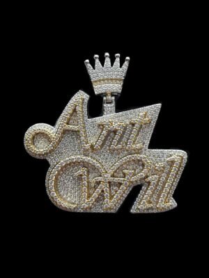 il_1588xN.6369685770_p1v3.jpg Iced Out Customized 2.5" Long 2" Wide Pendant With Any Name Made in 925 Sterling Silver Embellished With Shiny Moissanite Diamonds For Gift