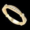 Eternity Elegance Round Diamond Ring Made In 18 / 14 / 10 KT Gold Embellished With Certified Lab Diamonds For Wedding And Anniversary Gift