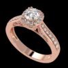 il_1588xN.6501143665_mk21.jpg Solitaire Round Diamond Ring Made In 18 / 14 / 10KT Gold Embellished With Certified Lab Diamond For The Anniversary And Wedding Gift For Her