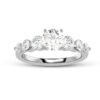 il_1588xN.6564061973_8vw6.jpg Unique Style Round Diamond Ring Made In 18/14/10 KT Gold Embellished With Certified Lab Diamond For The Wedding And Anniversary Gift For Her