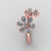 il_1588xN.6577757006_juy2.jpg Beautiful Flower Round Diamond Ring Made In 18 / 14 / 10 KT Gold Studded With Certified Lab Diamonds For The Birthday And Anniversary Gift
