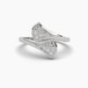 Elegance Round Diamond Ring Made In 18 / 14 / 10 KT Gold Embellished With Certified Lab Diamond For The Wedding And Anniversary Gift For Her