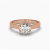 il_1588xN.6607100808_eb06.jpg Eternity Elegance Round Diamond Ring Made In 18/14/10 KT Gold Embellished With Certified Lab Diamonds For The Wedding And Anniversary Gift