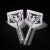 Princess Cut Channel Setting Stud Earrings Made In 18/14/10 KT Gold Embellished With Certified Lab Diamonds For The Anniversary Gift For Her
