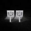 il_1588xN.6866867319_mmmc.jpg Princess Cut Diamond Stud Earrings Made In 18 / 14 / 10 KT Gold Embellished With Certified Lab Diamonds For Anniversary And Birthday Gift