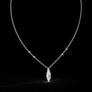 il_1588xN.6928606347_sqfh.jpg Beautiful Cone & Triangle Pendant Made In 18 / 14 /10K T Gold Embellished With Certified Lab Diamond For The Anniversary Gift For Her