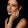 Iced Out Classic Bracelet Made In 925 Sterling Silver Embellished With Shinny Moissanite Diamonds For Birthday And Anniversary Gift For Her